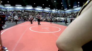 58 lbs Round Of 16 - Dawson Long, Kingfisher YellowJackets vs Jarod Smith, Tecumseh Youth Wrestling