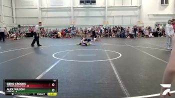 68 lbs Round 3 (8 Team) - Geno Crooks, Armory/Revolution vs Alex Wilson, Lake WC