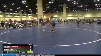126 lbs Round 2 (10 Team) - Michael Carsten, Bad Bay vs Kenny Shotts, Perry Meridian Blue
