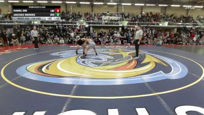 144 lbs Semifinal - Kamel Dib, Lincoln vs Jaeckez Mendez, East Hartford