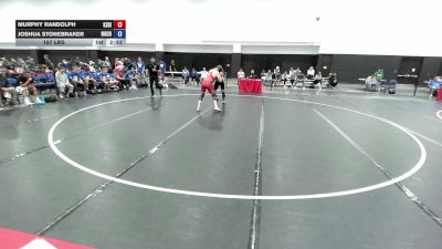 157 lbs Murphy Randolph, Team Kansas Silver vs Joshua Stonebraker, North Carolina