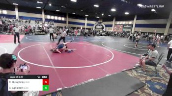 106 lbs Consi Of 8 #1 - Rocky Humphrey, High Desert WC vs Cash LaFlesch, Sunkids