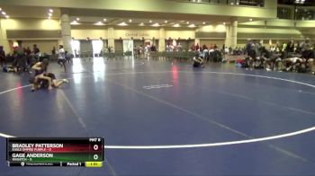 106 lbs Round 4 (10 Team) - Bradley Patterson, Eagle Empire Purple vs Gage Anderson, Wasatch