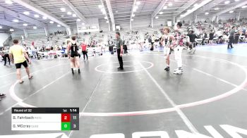 132 lbs Round Of 32 - Brayden Fahrbach, Prestige Worldwide vs GaviN MCcray, Quest School Of Wrestling Black