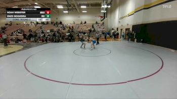 150 lbs Cons. Round 2 - Noah Webster, Mckinney North vs Enzo Nogueira, Frisco