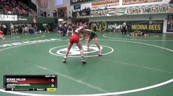 113 lbs Cons. Round 4 - Joseph Lugabihl, Wauseon vs Bodee Miller, Oak Harbor