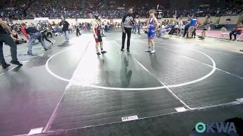 112 lbs Quarterfinal - Ryder Landrum, Lions Wrestling Academy vs Michael Brunson, Hilldale Youth Wrestling Club