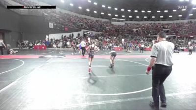 100 lbs Champ. Round 1 - Easton Jacobs, Demons WC (Burlington) vs Garrett Bodendorfer, Crass Trained