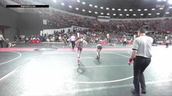 100 lbs Champ. Round 1 - Easton Jacobs, Demons WC (Burlington) vs Garrett Bodendorfer, Crass Trained