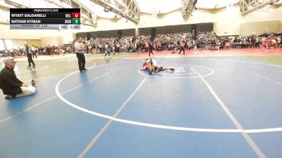 147-H lbs Round Of 128 - Wyatt Saldarelli, Bellmore-JFK vs Nathan Hyman, All I See Is Gold Academy