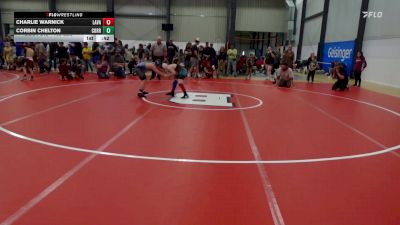105 lbs Semifinal - Charlie Warnick, Lavale vs Corbin Chelton, Corry