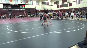 JV-4 lbs Quarterfinal - Chloe Scott, Solon vs Zoey Berger, Cedar Falls