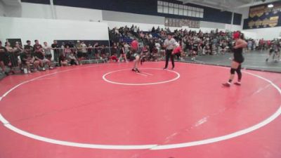 110 lbs Quarterfinal - Ashley Gomez, Imperial vs Brenna Unger, Lancers WC