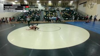 132 lbs Cons. Round 2 - Nick Mummert, Springtown vs Ryder Verspaget, Plano