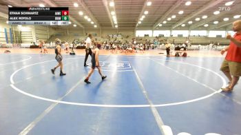 60 lbs Round Of 32 - Ethan Schwartz, All-American Wrestling Club Red vs Alex Rotolo, Brawler Elite