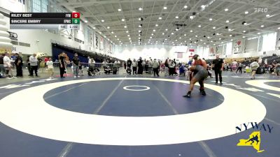 190 lbs Semifinal - Sincere Embry, Funky Panda Wrestling Club vs Riley Best, Falconer Youth Wrestling