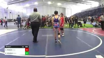 86 lbs Quarterfinal - Aaron Gomez, Tucson Cyclones vs Landen Borchers, Vwc