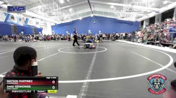 52 lbs Semifinal - Watson Martinez, Clearwater vs Dake Isenhower, Linn County