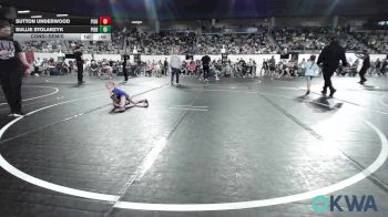 37 lbs Consolation - Sutton Underwood, Piedmont vs Sullie Stolarzyk, Piedmont