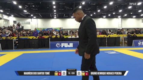 Bruno Henrique Moraes Pereira vs Maurício Dos Santos Tomé 2025 World IBJJF Jiu-Jitsu No-Gi Championship