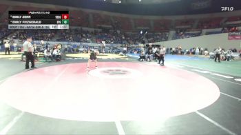 6A/5A Girls 155 Quarterfinal - Emily Zerr, Thurston Girls vs Emily Fitzgerald, Eagle Point Girls