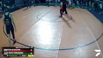 120 lbs Cons. Round 2 - Preston Schiavone, Idaho vs Zane Dean-Verdadero, Hawaii