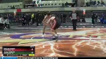 160 lbs Round 3 (4 Team) - Dylan Marti, North Scott vs Evan Farley, New Prague