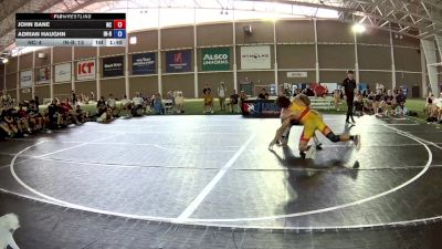 165 lbs John Bane, North Carolina vs Adrian Haughn, Indiana Blue