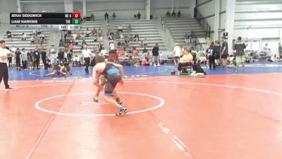 120 lbs Rr Rnd 3 - Jekai Sedgwick, NC United - HSB vs Liam Harkins, The Shop 814 - HSB