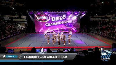 Florida Team Cheer - Ruby [2022 L4 Senior Open - D2 Day 2] 2022 American Cheer Power Tampa Showdown