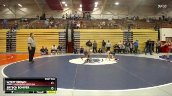 57-63 lbs 3rd Place Match - Bryson Bonifer, Intense WC vs Wyatt Brown, Merrillville Pirates Wrestling