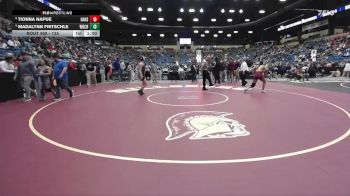 135 lbs 5th Place Match - Tionna Napue, Hays Hs vs Madalynn Fritschle, Wichita-Bishop Carroll Hs