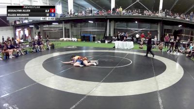 120 lbs Jessalynn Allen, Alabama Blue vs Elliza Brunner, Utah