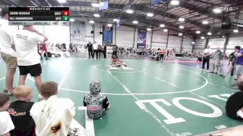 100 lbs Rr Rnd 3 - John Rodak, Quest School Of Wrestling ES vs Eli Anderson, Untouchables