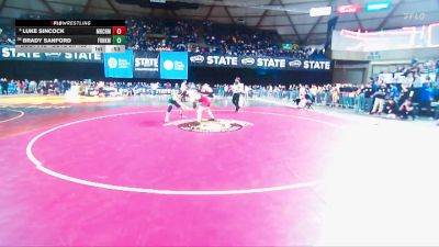 Boys 3A 165 lbs Cons. Round 4 - Brady Sanford, Franklin vs Luke Sincock, Mercer Island