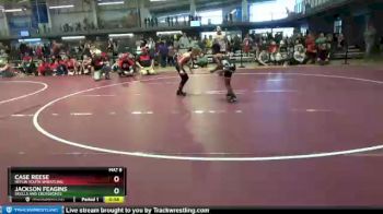 65 lbs Cons. Round 2 - Case Reese, Heflin Youth Wrestling vs Jackson Feagins, Skulls And Crossbones