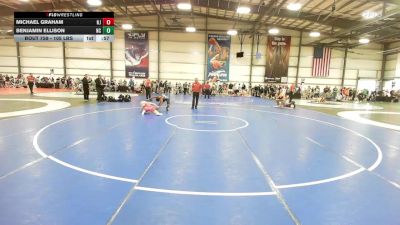 105 lbs Consi Of 32 #1 - Michael Graham, NJ vs Benjamin Ellison, NC