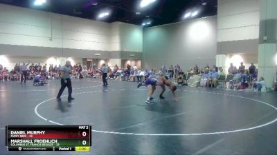 195 lbs Placement Matches (16 Team) - Marshall Froehlich, Columbus St. Francis DeSales vs Daniel Murphy, Fuzzy Bees