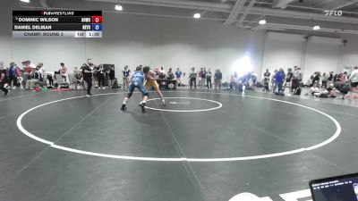 71 lbs Champ. Round 3 - Dominic Wilson, Ranger 47 Wrestling Club vs Daniel Delman, New York