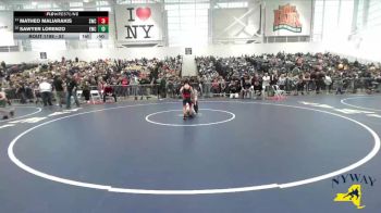 57 lbs Cons. Round 5 - Sawyer Lorenzo, Eden Wrestling Club vs Matheo Maliarakis, Savage Wrestling Club