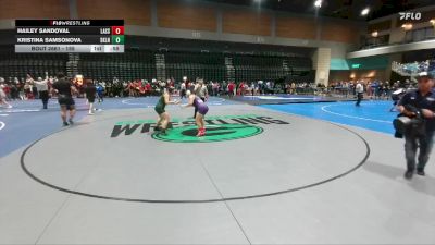 155 lbs Cons. Round 4 - Kristina Samsonova, Skyline vs Hailey Sandoval, Lassen