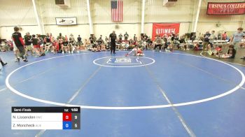 60 lbs Semifinal - Nico Lissenden, Ruthless WC MS vs Zayne Moncheck, Team Alien 1