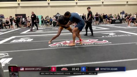 Brandon Lopez vs Wynston Adams 2025 ADCC Orlando Open/Youth Trials