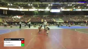 81 lbs Semifinal - Paxton Purcell, Inland Northwest Wrestling Training Center vs Bryson Constantino, Elite Force