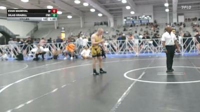 170 lbs Rr Rnd 2 - Evan Maneval, Buffalo Valley Black - HSB vs Silas Krabill, Faith & Fellowship Wrestling Club - HSB