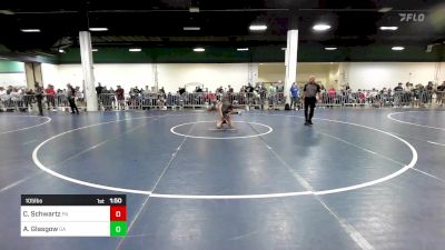 105 lbs Round Of 64 - Cole Schwartz, PA vs Ashton Glasgow, GA