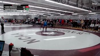 184 lbs 1st Place Match - Owen Greisbach, Augsburg vs Barron Ransom, Johnson & Wales