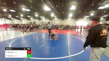 121 lbs Rr Rnd 1 - Reynaldo Maynes, Grant County Elite vs Zayden Naranjo, Lockjaw WC