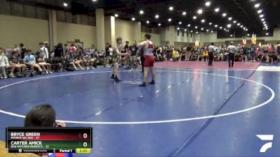 165 lbs Round 1 (32 Team) - Bryce Green, Patriot WC Red vs Carter Amick, Bad Natured Rodents