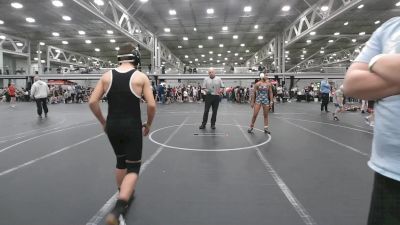 130 lbs Round 3 (4 Team) - Carson Becker, Wayne Danger vs Vera Konte, 84 Athletes